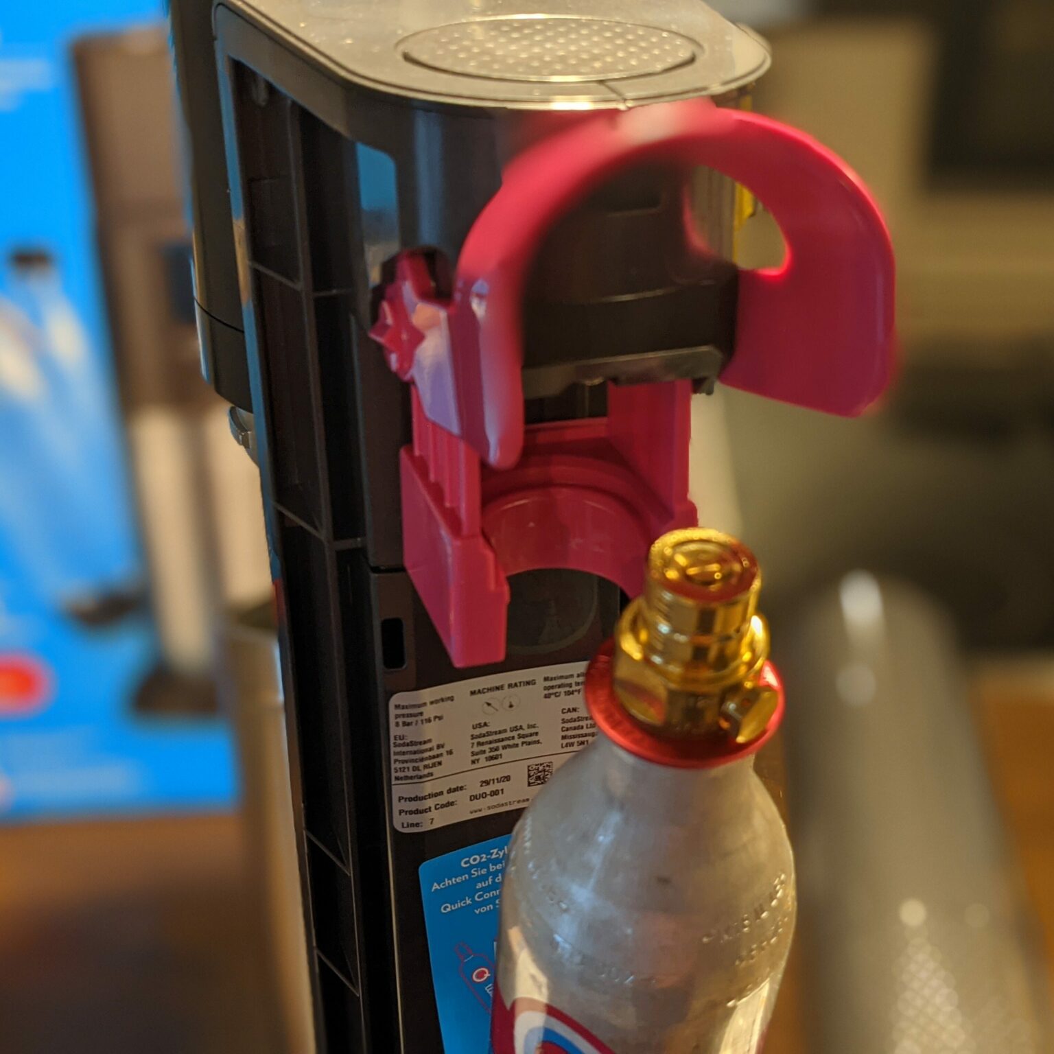 2024 CO2Zylinder tauschen einfach und schnell wassersprudler